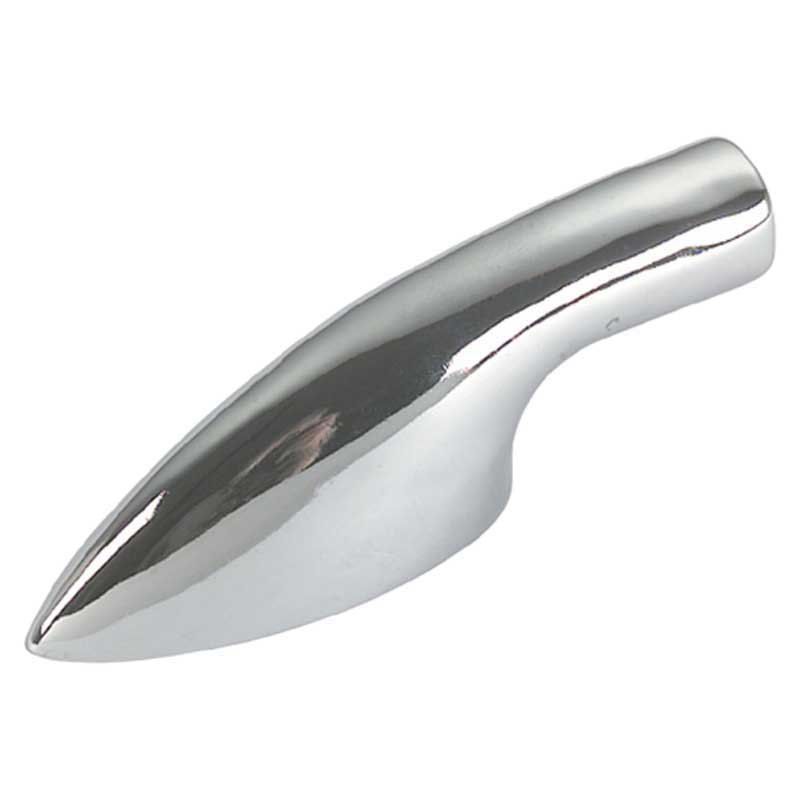 Foresti & suardi 2929650 Торцевая заглушка для перил из хромированной латуни Серебристый Silver 20 mm 