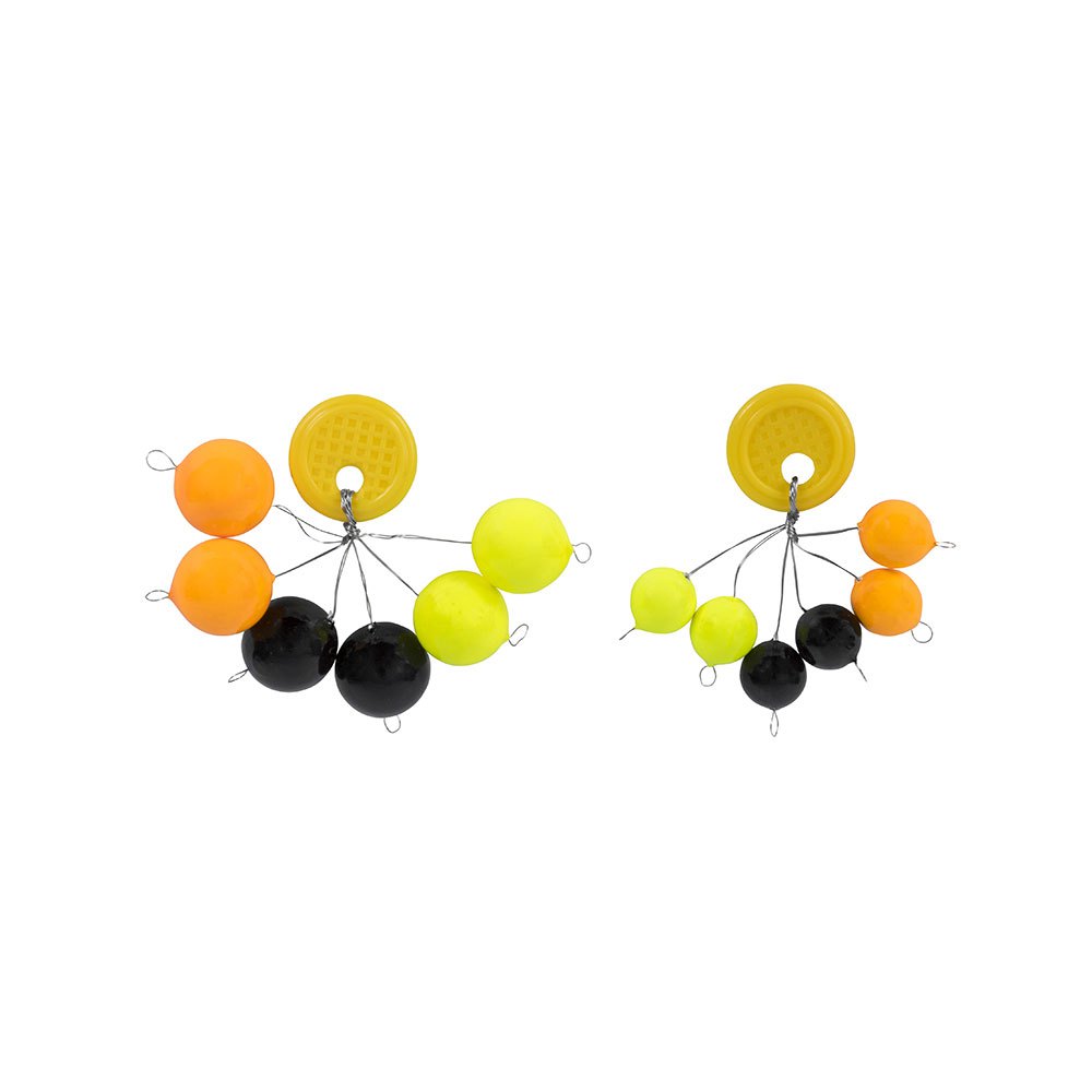 Korum K0310011 Ограничители Blob Желтый  Orange / Yellow / Black XL 