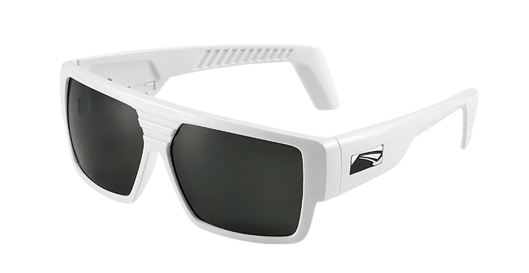 Спортивные очки LiP Rock / Gloss White / PC Polarized / Smoke