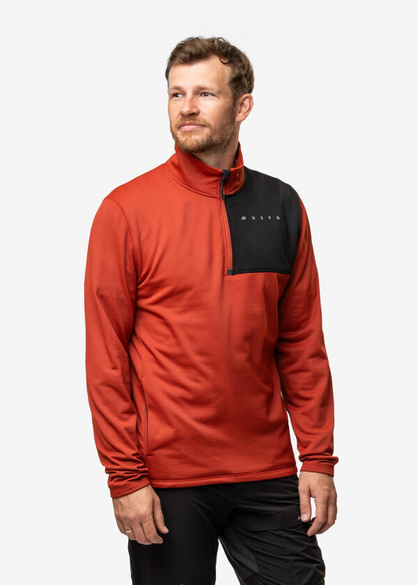 Купить MUSTO 84186_224-L Мужской Therm Lite Флис / ржавчина / Размер одежды: L 7ft.ru в интернет магазине Семь Футов