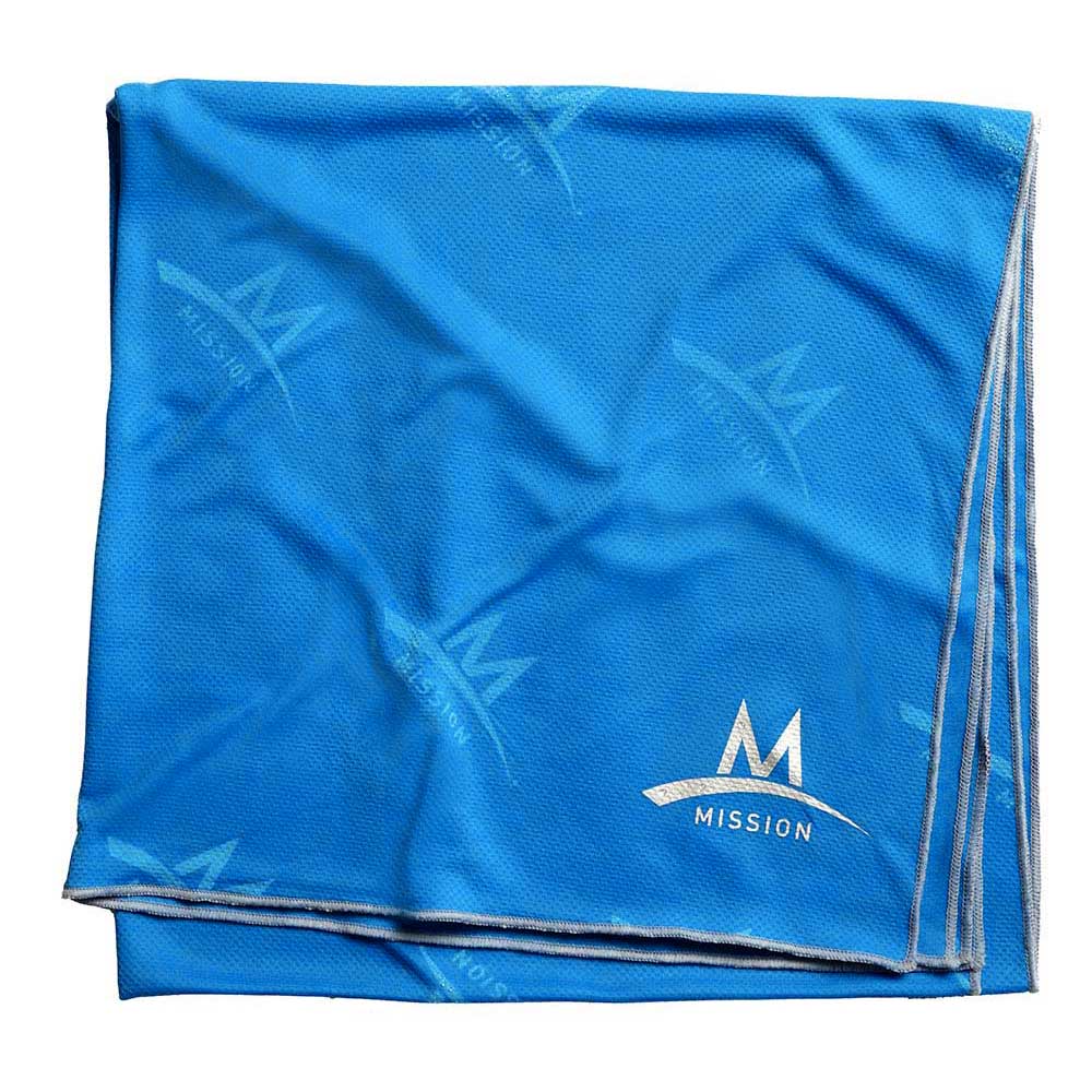 Mission 104113IN полотенце Enduracool Max Recovery Wet To Activate Голубой Blue 140 x 70 cm