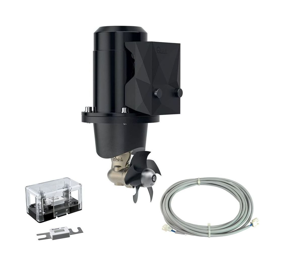 Купить Подруливающее устройство Quick, D110mm, 25KGF, 12 В, (TCDEX12 - NO TNL) FGBT11025120K10-S 7ft.ru в интернет магазине Семь Футов