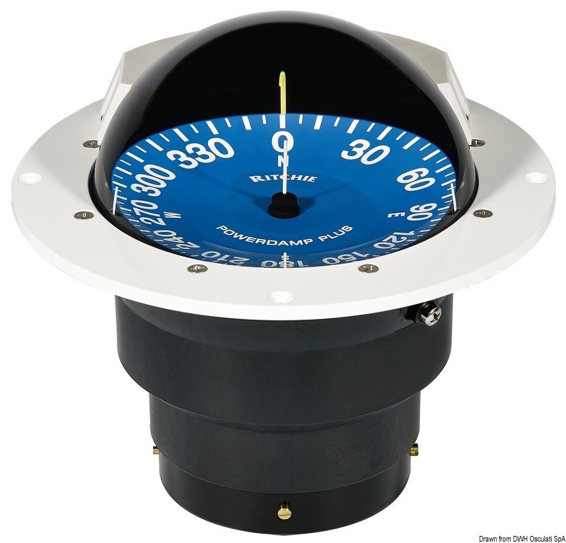 Купить RITCHIE Supersport compass 5 white/blue, 25.087.13 7ft.ru в интернет магазине Семь Футов