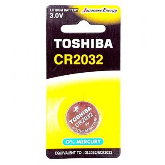 Toshiba CR2032 BL1 CR2032 Литиевая батарейка Бесцветный Silver