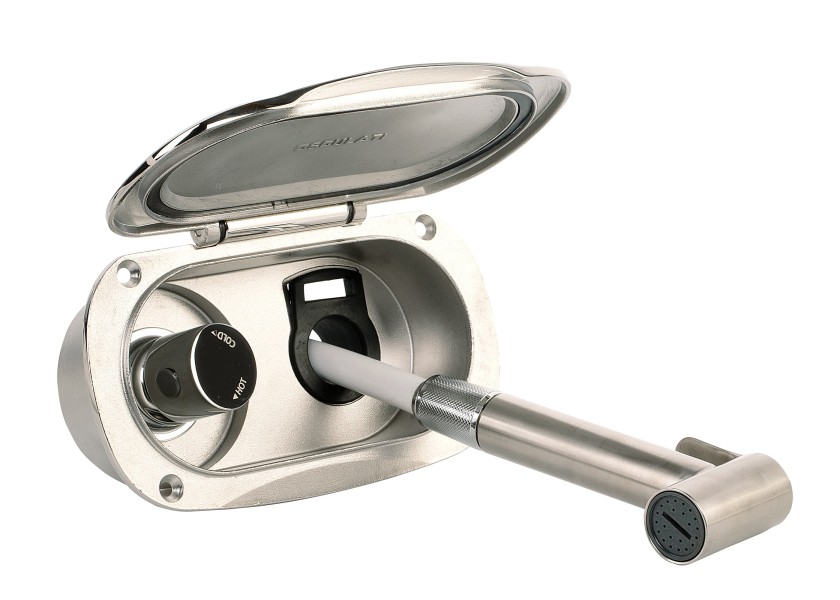 Купить Stainless Steel Deck Shower with Mixer / 4.0m PVC hose 30234-bvs 7ft.ru в интернет магазине Семь Футов