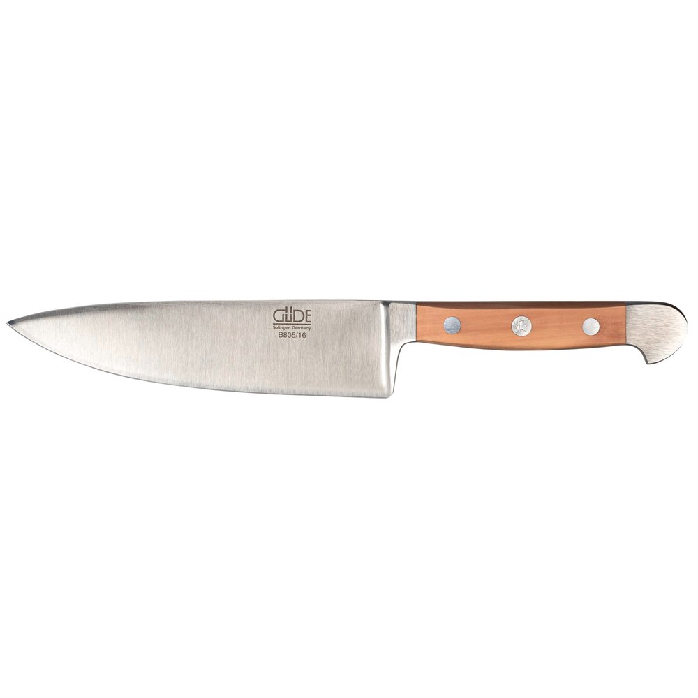Gude B805/16 Alpha Кулинарный нож 16 См Коричневый Pear Wood