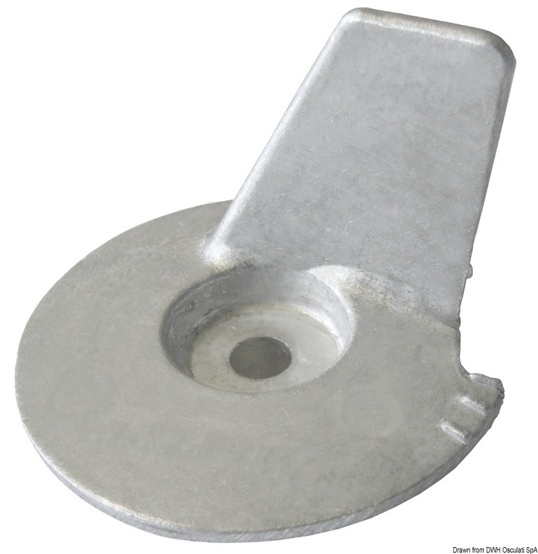 Купить Zinc anode Tohatsu 8/20 HP - 4-stroke, 43.640.10 7ft.ru в интернет магазине Семь Футов