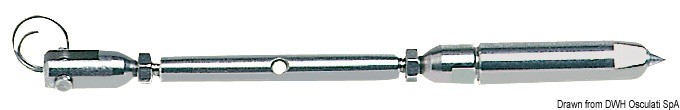 Купить Turnbuckle AISI 316 for Parafil cable 9 mm, 07.196.09 7ft.ru в интернет магазине Семь Футов