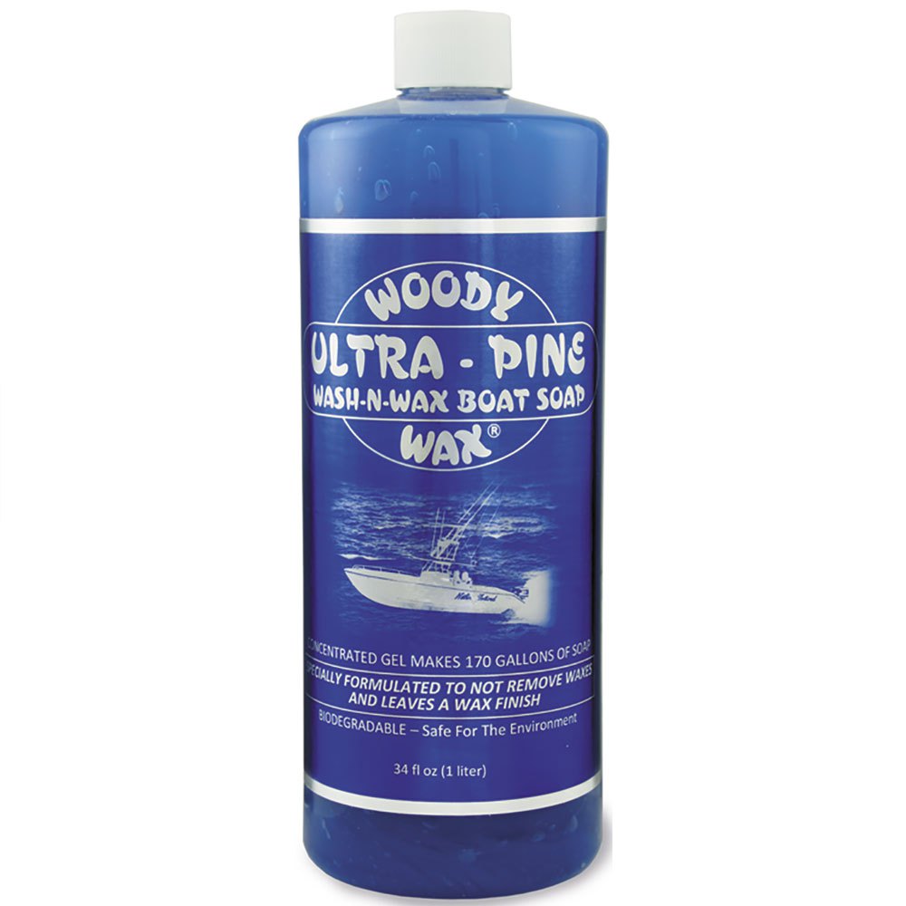 Woody wax 43-WSH32 Ultra Pine Wash&Wax Boat Мыло Бесцветный One Size 