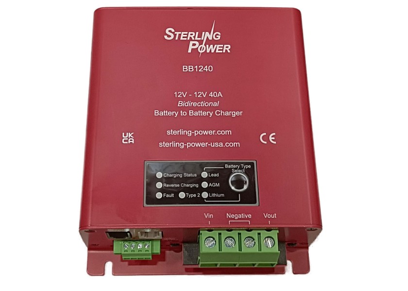 Купить STERLING BB1240 Bidirectional Battery to Battery Charger 12V / 40 A 33347-bvs 7ft.ru в интернет магазине Семь Футов