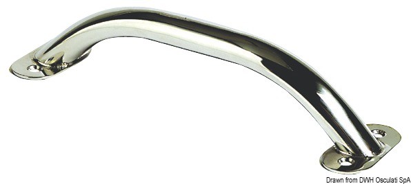 Купить Oval pipe handrail AISI316 19x25 mm 305 mm, 41.911.12 7ft.ru в интернет магазине Семь Футов