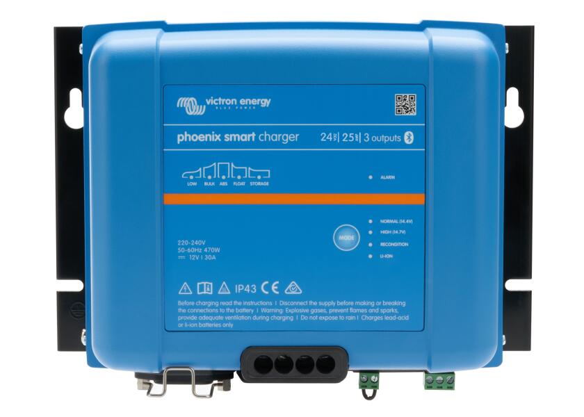 Купить VICTRON PHOENIX SMART Charger IP43 24V / 25A / 3 outputs 41602-bvs 7ft.ru в интернет магазине Семь Футов