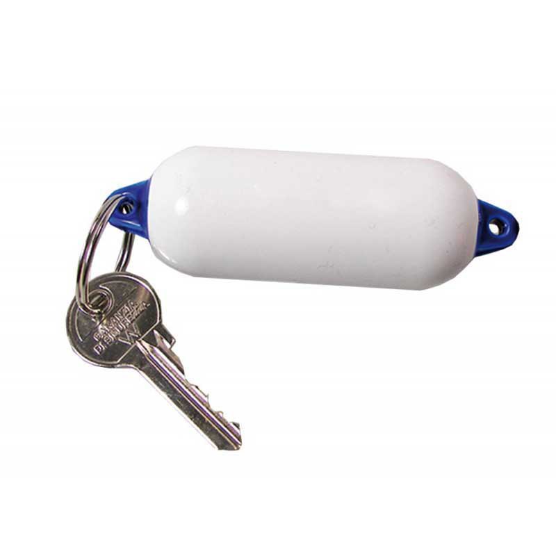 Majoni plastics b.v. 1414420 Цепочка для ключей с цилиндрическим крылом  White / Blue