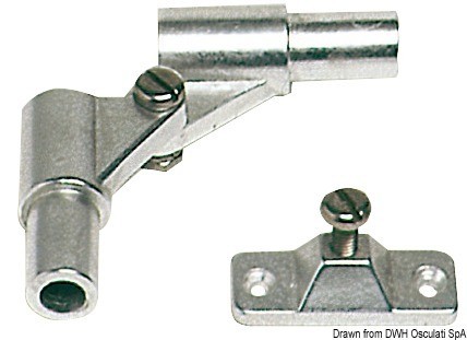 Купить Wall mounting bracket w/screws for tubes Ø 20 mm, 46.934.00 7ft.ru в интернет магазине Семь Футов