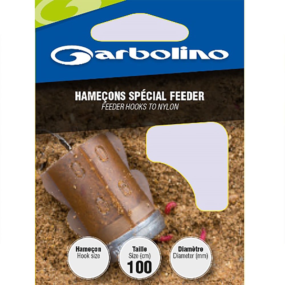 Garbolino competition GOMAD0711-L16H10 Coup Special Feeder Связанные Крючки Зеленый 10 