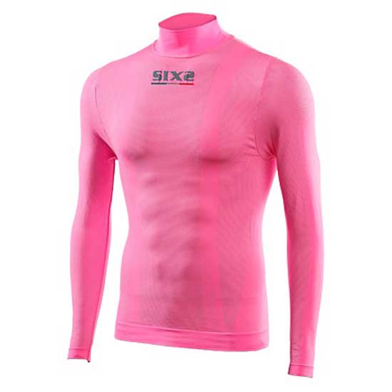 Sixs TS3C-PinkFluo-XXL Базовый слой с высоким воротом Розовый Pink Fluo 2XL