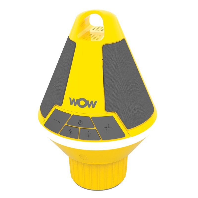 Динамик плавающий водонепроницаемый Lalizas WOW 73160 IP67 20 ч 360º Bluetooth желтый