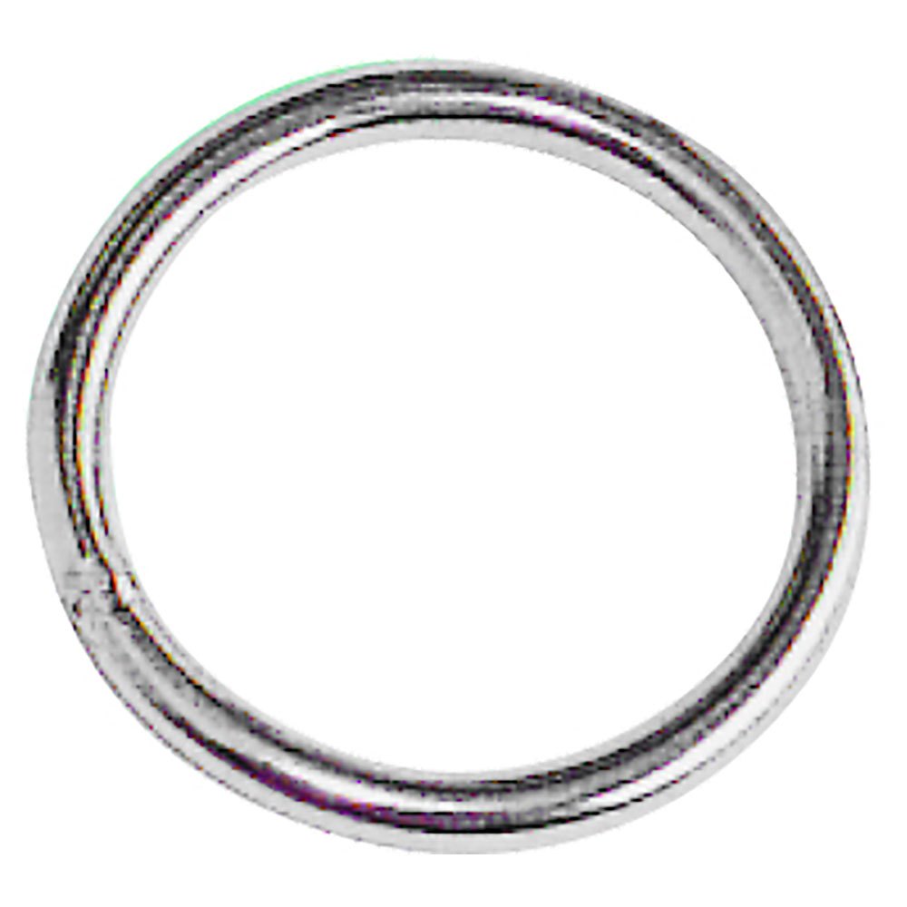 Nantong five-wood 5050479 Кольцо из нержавеющей стали Серебристый Silver 4 x 25 mm 