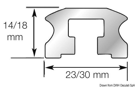 Купить Sliding bolt track 1, 68.746.01 7ft.ru в интернет магазине Семь Футов