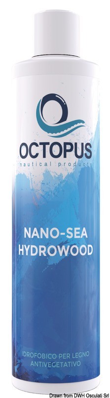 Купить Средство для защиты тика и твердой древесины Octopus Nano-Sea Hydrowood 15 м2/л 250 мл, Osculati 65.402.06 7ft.ru в интернет магазине Семь Футов