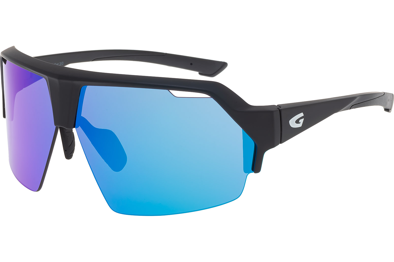 Купить Спортивные очки GOG Ubbe / Matt Black / Reflex Blue, e570-1 7ft.ru в интернет магазине Семь Футов