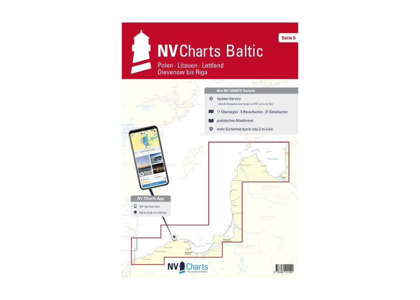 Купить NV VERLAG 1706 НВ Атлас 6 - Польша, Литва, Латвия 7ft.ru в интернет магазине Семь Футов