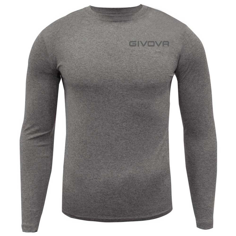 Givova MAE012-0044-2XL Базовый слой с длинным рукавом Corpus 3 Серый Dark Grey Melange 2XL