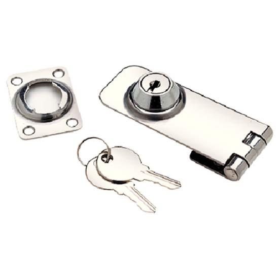 Seachoice 50-37031 Lockable Hasp Серебристый  Silver