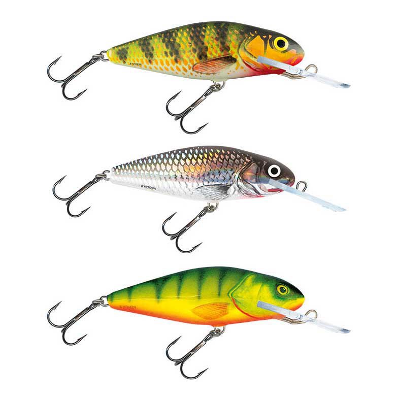 Salmo QPH007 Perch 80 Mm 12g Многоцветный  Holographic Perch