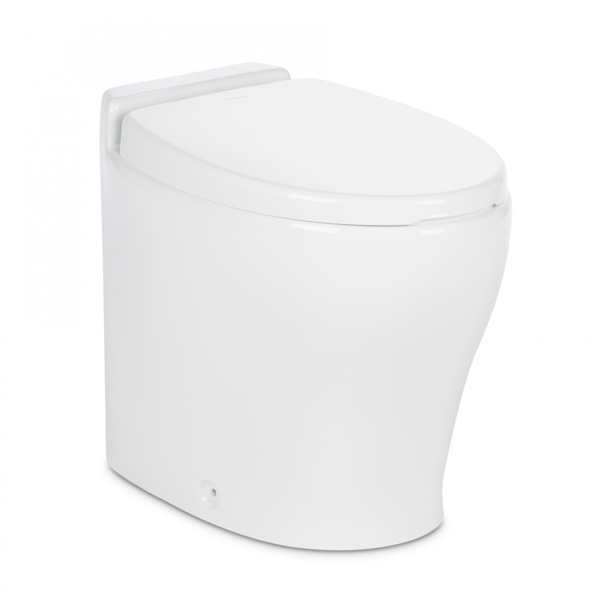 Электрический туалет с мацератором Dometic MasterFlush 8540 9600006450 24 В с пластиковым сиденьем и ручной панелью