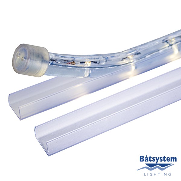 Жёлоб установочный Batsystem 8358 1 м из пластика для светового кабеля Stringlight LED