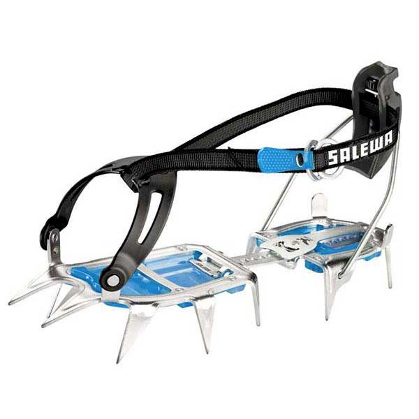 Salewa 00-0000000815-0999-UNI Alpinist Combi Ремни Для Лыжных Кошек Голубой Steel / Blue