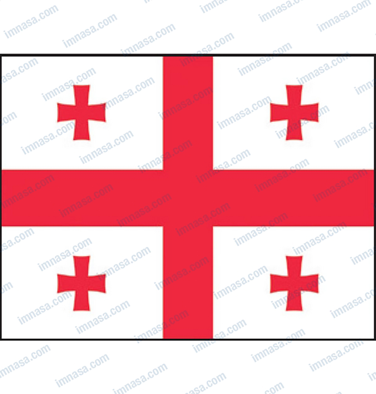 Купить Флаг Грузии гостевой Adria Bandiere BG301 20x30 см 7ft.ru в интернет магазине Семь Футов