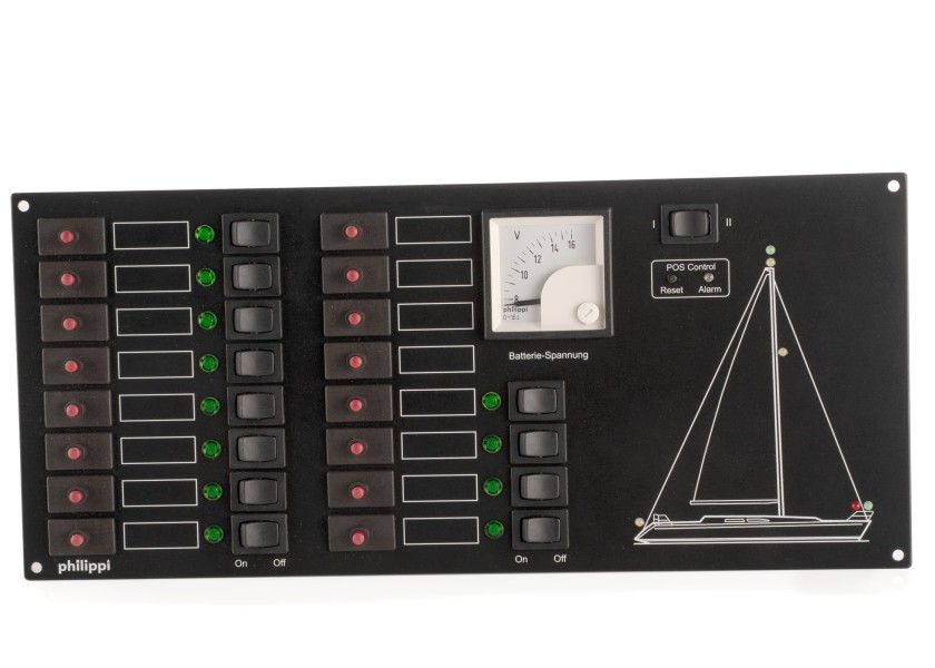 Купить PHILIPPI STV312/4 Sailing Yacht Power Distribution Panel / 12 V 33531-bvs 7ft.ru в интернет магазине Семь Футов