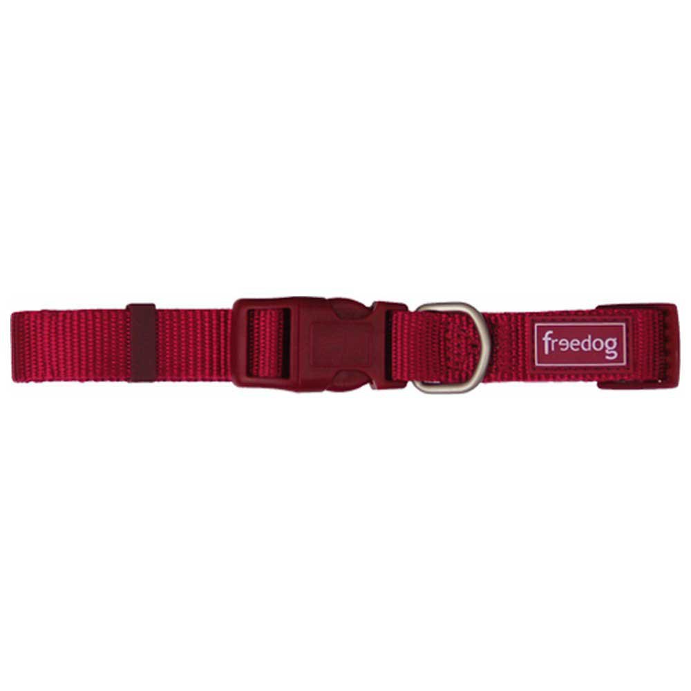 Freedog 10010806 Nylon Basic Воротник Красный  Garnet 8 mm x 10-20 cm