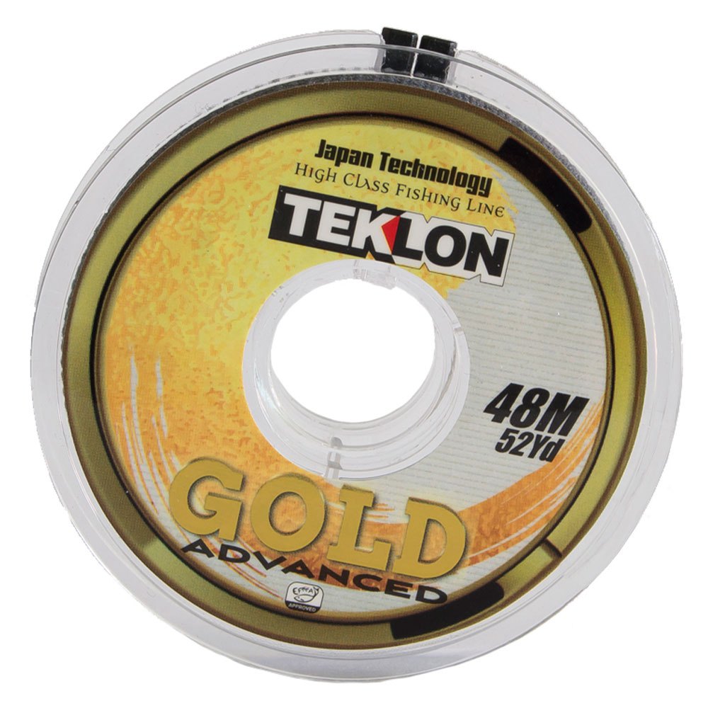 Teklon 202101048128 Gold Advanced Мононить 48 M Золотистый Gold 0.122 mm 