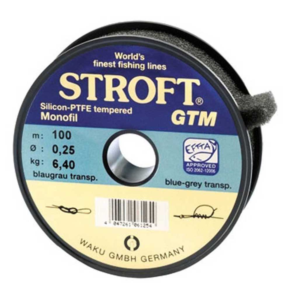 Stroft 6108/ST GTM 100 m Фторуглерод Бесцветный Clear 0.080 mm 
