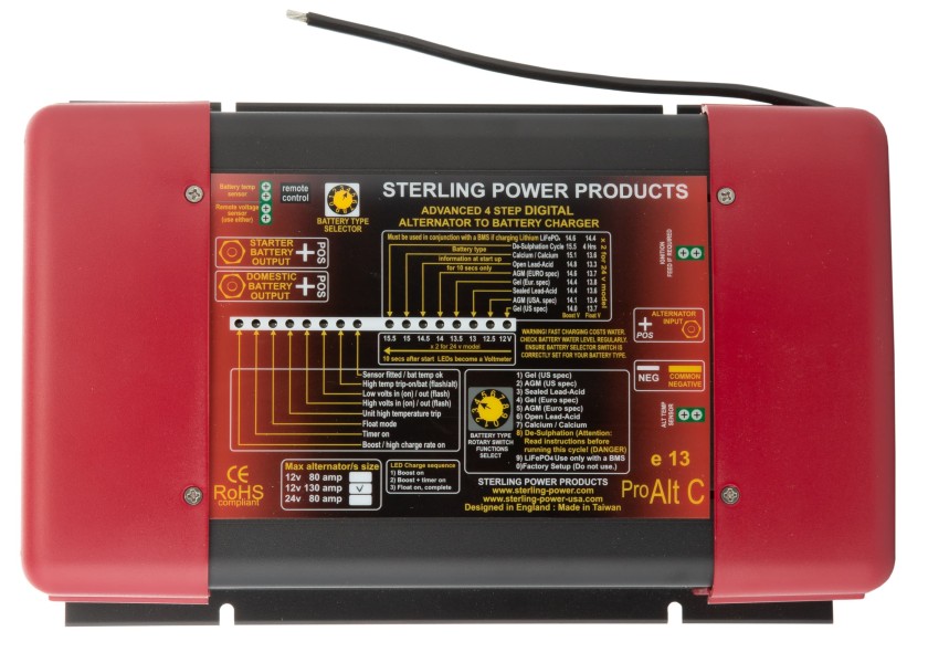 Купить STERLING Alternator to Battery Charger / 12 V / 130 A 33101-bvs 7ft.ru в интернет магазине Семь Футов