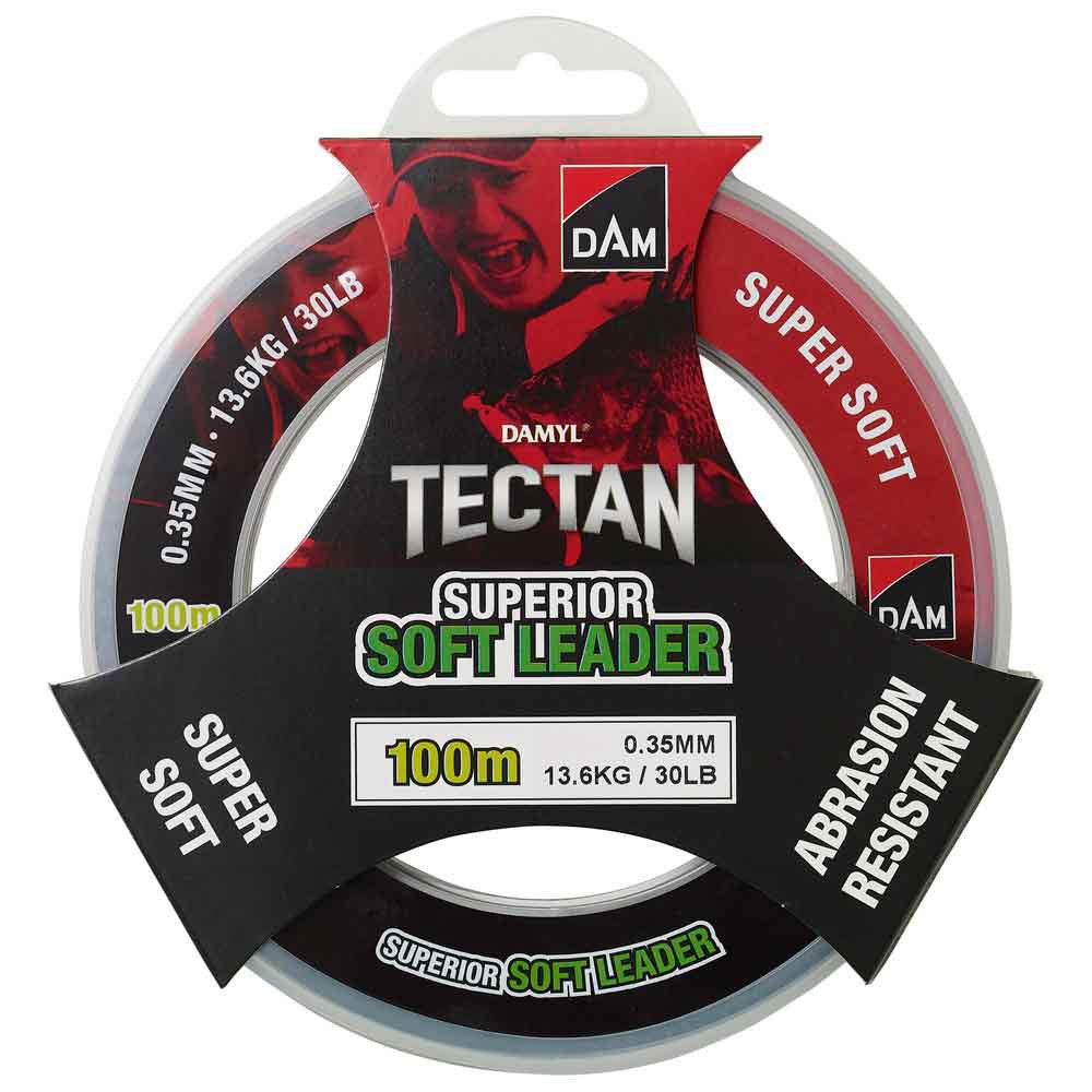DAM 66198 Tectan Superior Soft Leader Фторуглерод 100 м Бесцветный Transparent 0.500 mm 