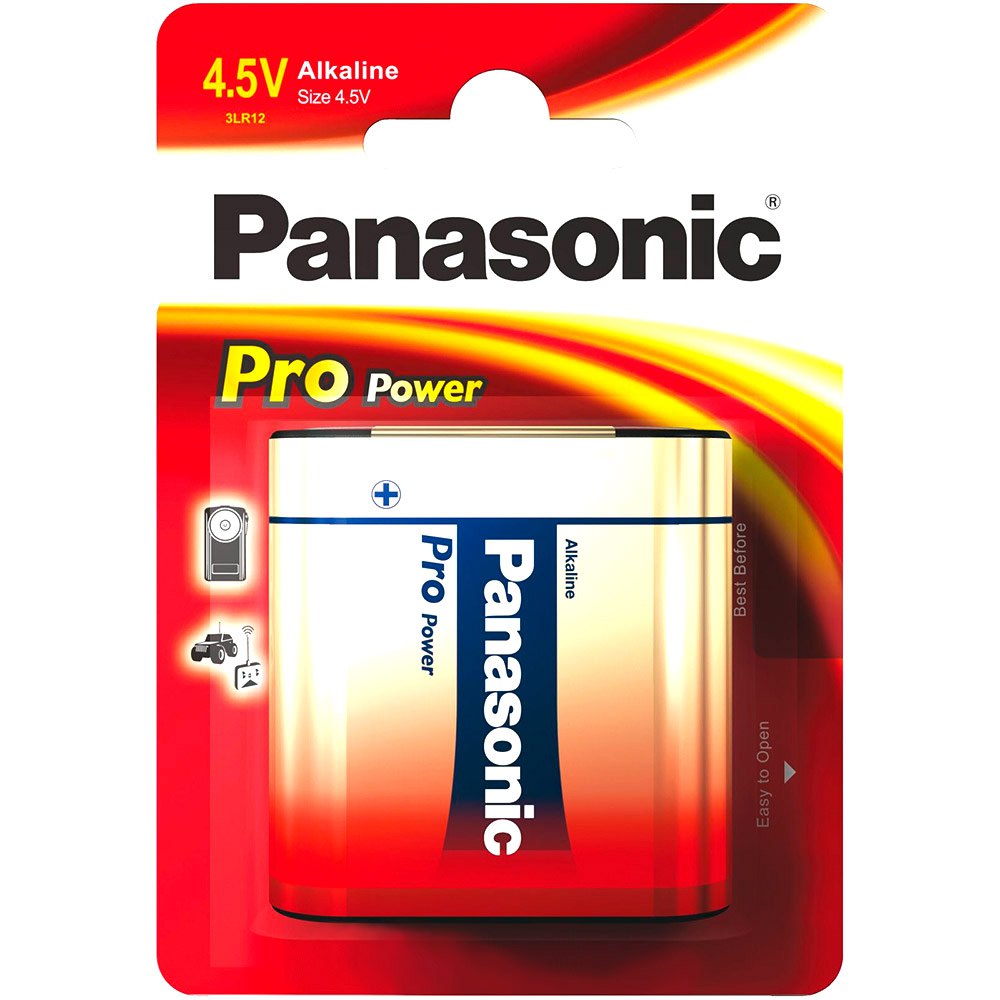 Panasonic 3LR12PPG/1BP 1 Pro Power 3 LR 12 4.5V Block Аккумуляторы Золотистый Golden