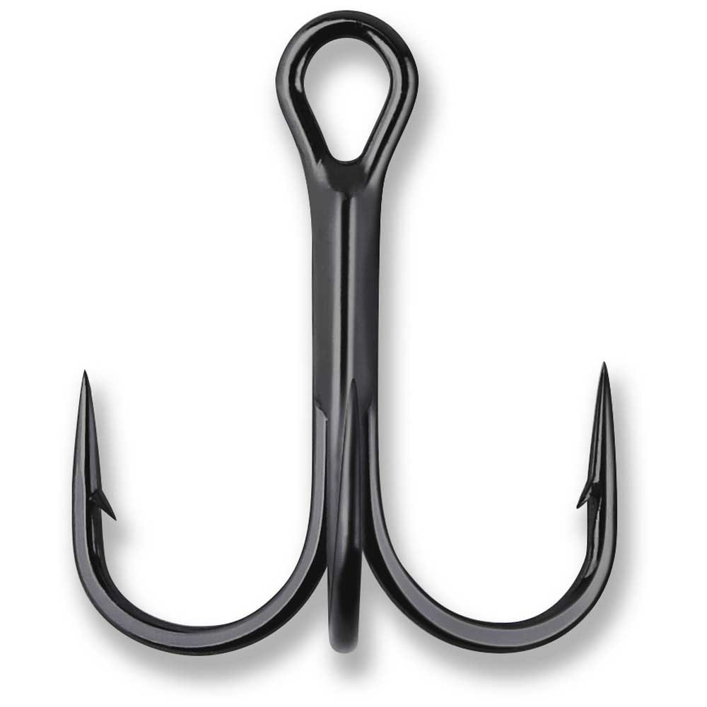 Mustad TR78NP-BN-4/0-336 Ultrapoint Round Bend Колючий Тройной Крючок 25 единицы измерения Черный Black Nickel 4/0 