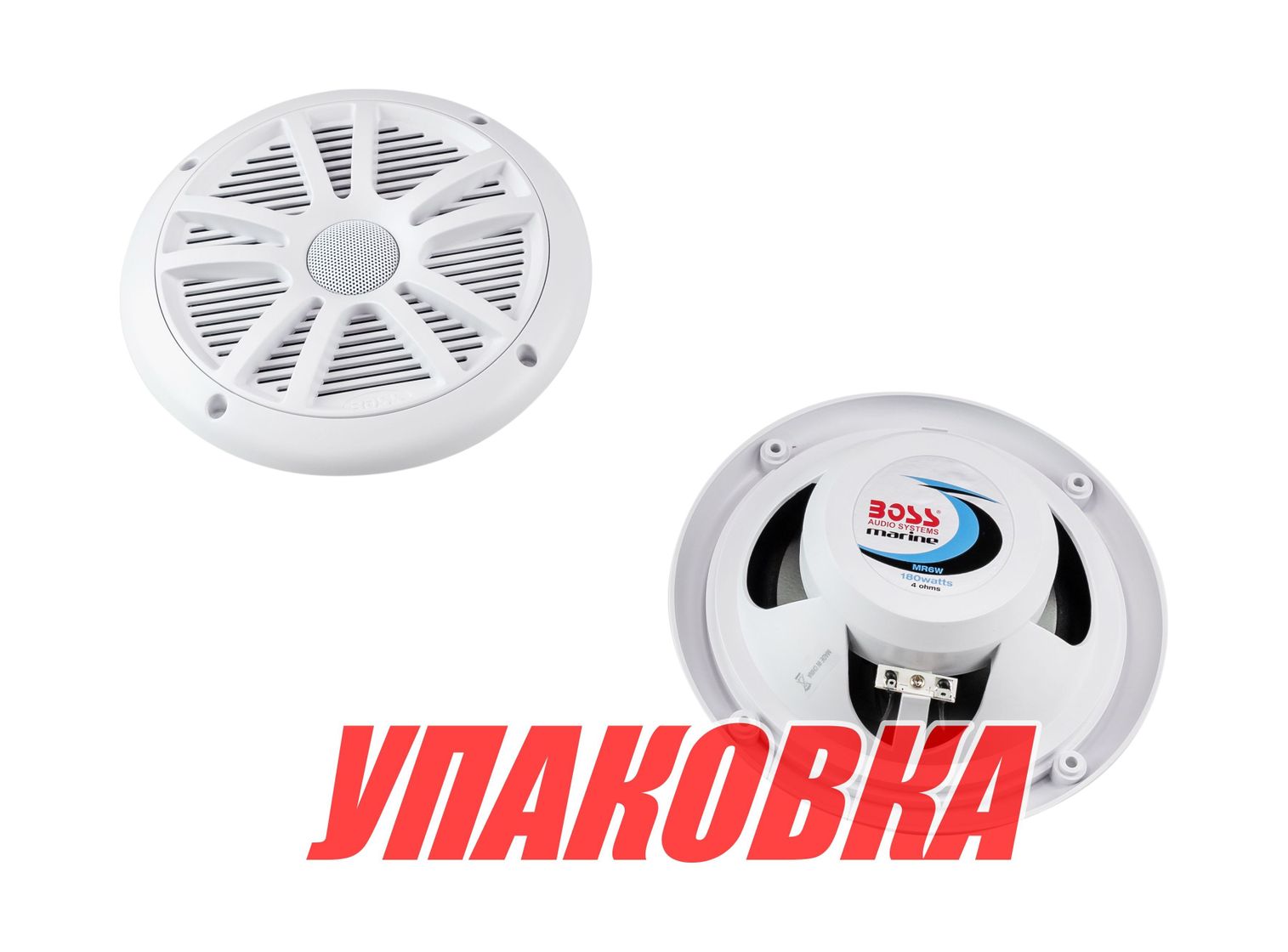 Купить Морская акустика BOSS MR6W (упаковка из 12 шт.) Boss Audio MR6W_pkg_12 7ft.ru в интернет магазине Семь Футов