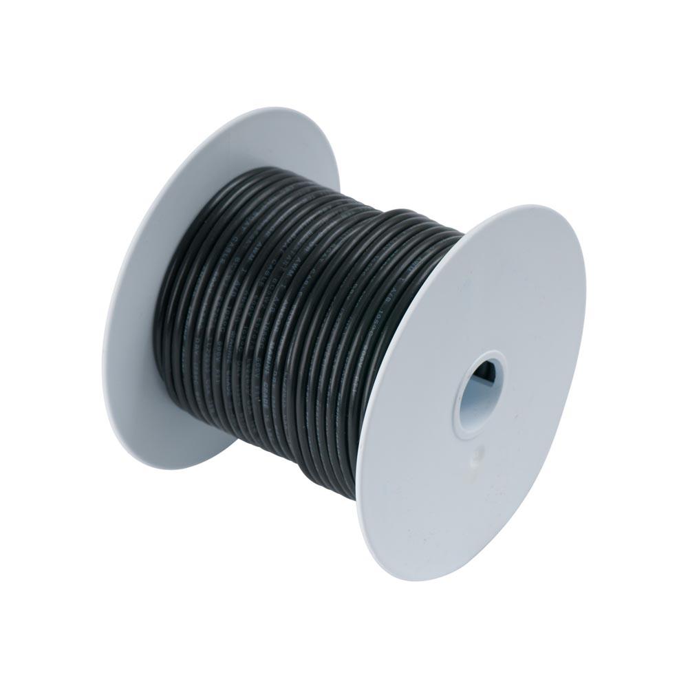 Ancor 108010 Tinned Cooper Wire 10 AWG/5 mm2 Черный  Black 30 m 
