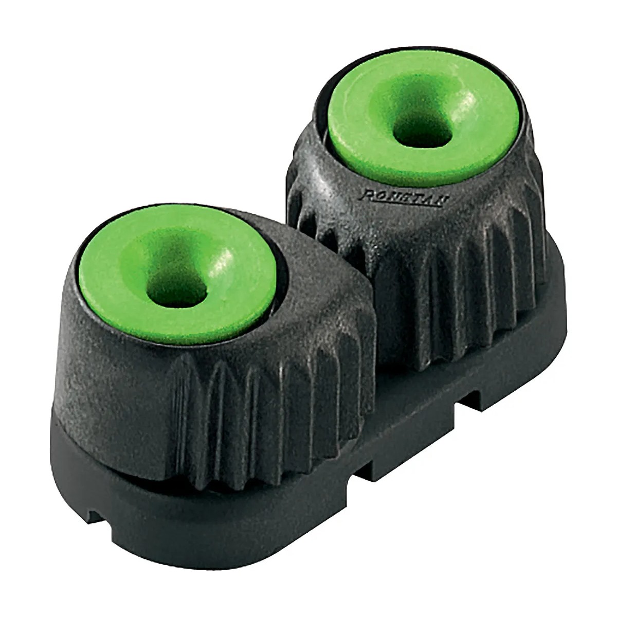 Стопор кулачковый C-Cleat Small на шарикоподшипниках Ronstan RF5400G трос Ø2-8мм 75-150кг черный-зеленый из композитного материала