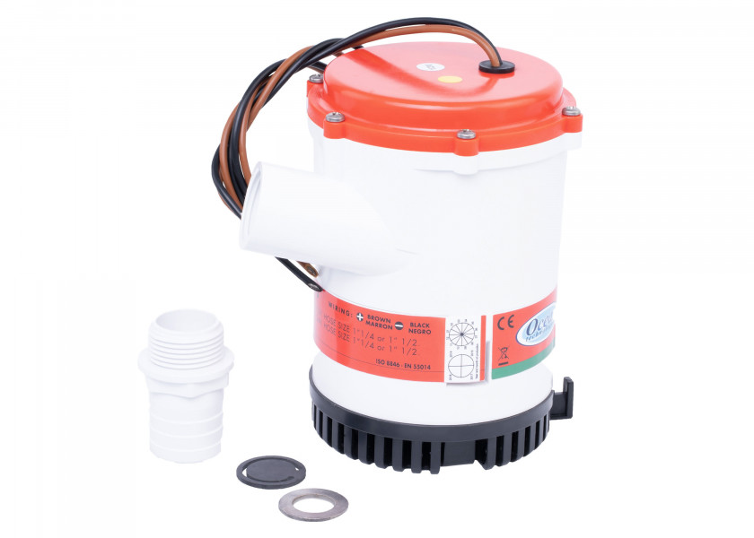 Купить OCEAN TECHNOLOGIES Heavy Duty Bilge Pump 2250 / 12 V 52248-bvs 7ft.ru в интернет магазине Семь Футов