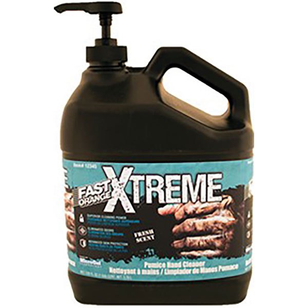Permatex 180-25419 Fast Orange Xtreme Очиститель рук 3.8 л Черный Black One Size 