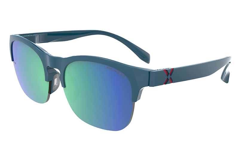 Купить Спортивные очки HILX Interloop Shiny Solid Green / Green Mirror Polarized Lens, hil05003-ilpgn4 7ft.ru в интернет магазине Семь Футов