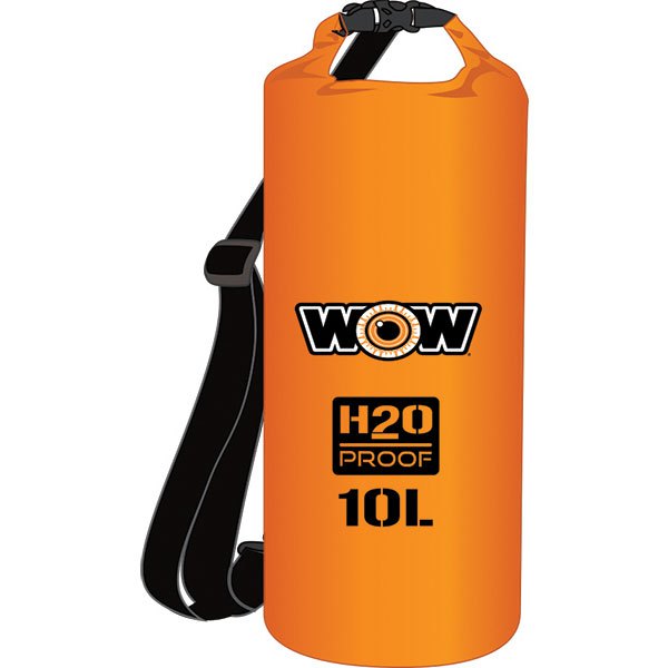 Wow 742-185070O H2O Proof Сухой мешок с плечевым ремнем 10L Оранжевый Orange
