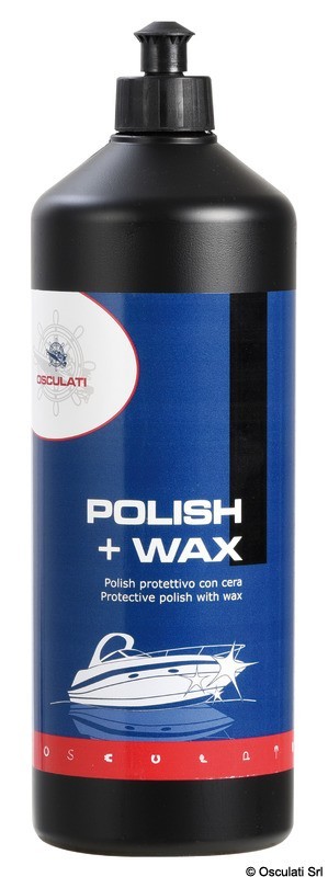 Купить Защитный полироль с воском polish + wax 0,5 кг, Osculati 65.223.05 7ft.ru в интернет магазине Семь Футов