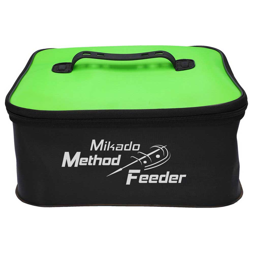 Mikado UWI-MF-002-S Method Feeder 002 Сумка Tackle Stack Черный Black / Green S 